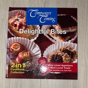 Company's Coming Delightful Bites Cookbook